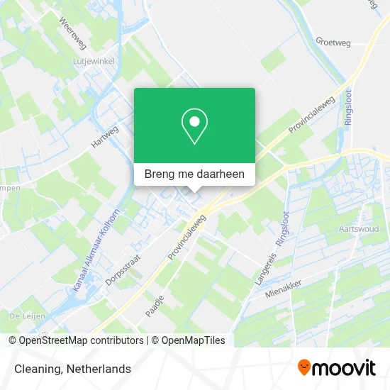Cleaning kaart