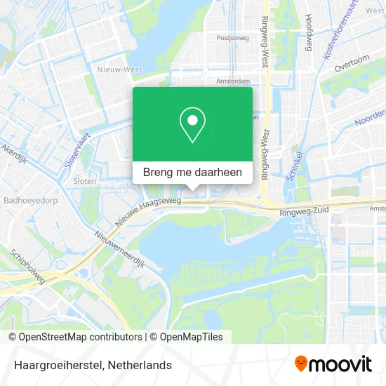 Haargroeiherstel kaart