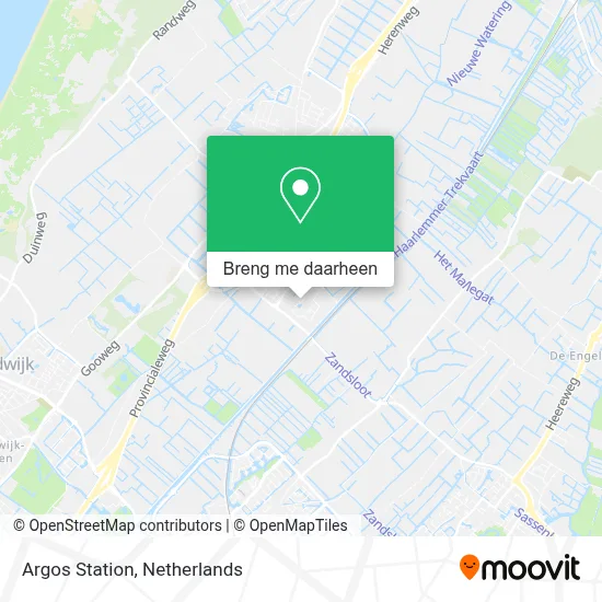 Argos Station kaart