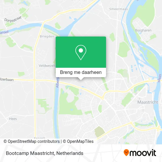 Bootcamp Maastricht kaart
