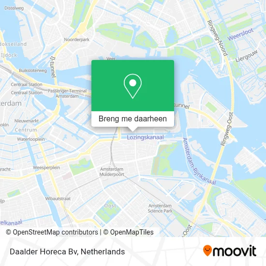 Daalder Horeca Bv kaart