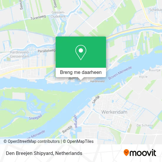 Den Breejen Shipyard kaart