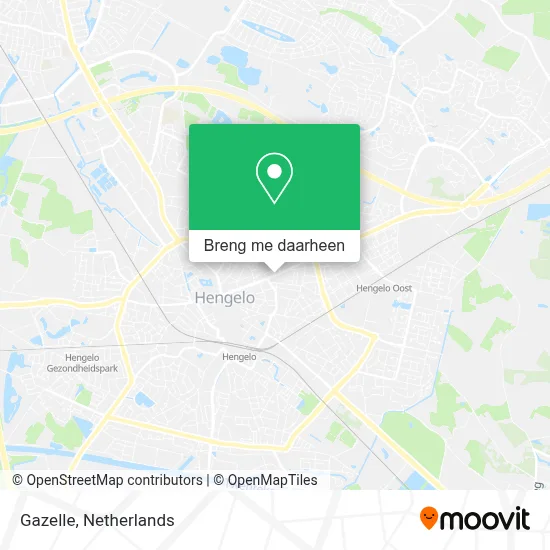 Gazelle kaart