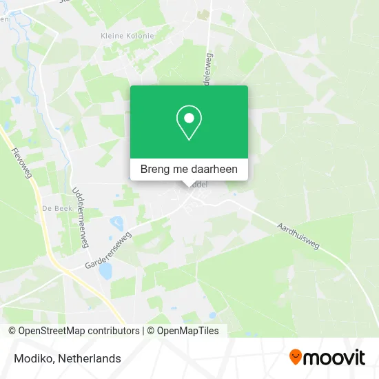 Modiko kaart