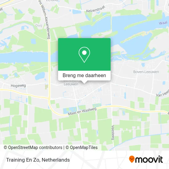 Training En Zo kaart