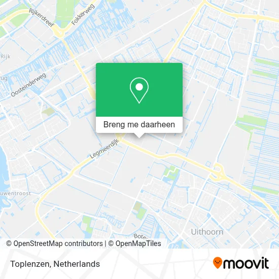 Toplenzen kaart