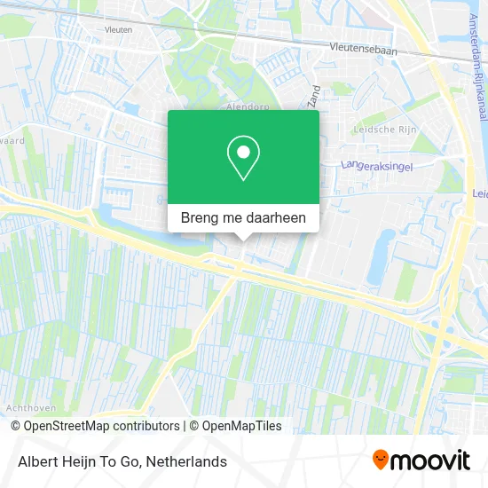 Albert Heijn To Go kaart