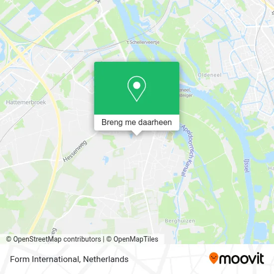 Form International kaart