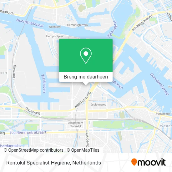 Rentokil Specialist Hygiëne kaart