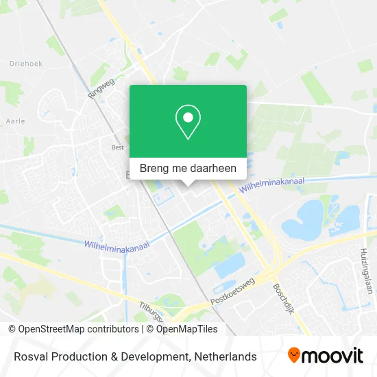 Rosval Production & Development kaart
