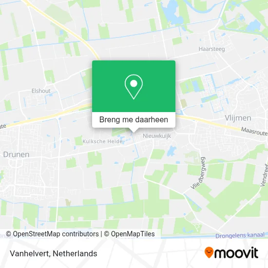 Vanhelvert kaart