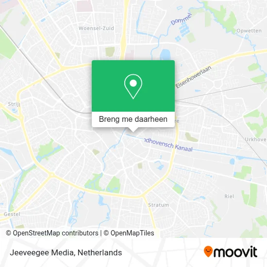 Jeeveegee Media kaart