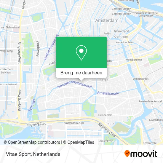 Vitae Sport kaart