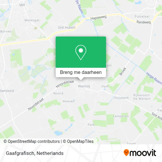 Gaafgrafisch kaart