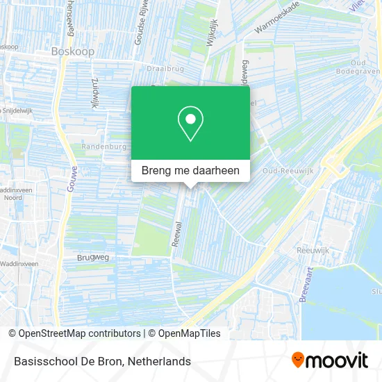 Basisschool De Bron kaart