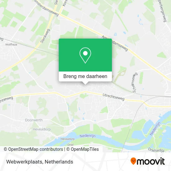 Webwerkplaats kaart