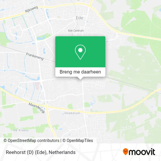 Reehorst (D) (Ede) kaart