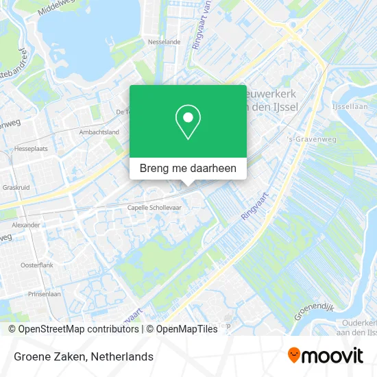 Groene Zaken kaart