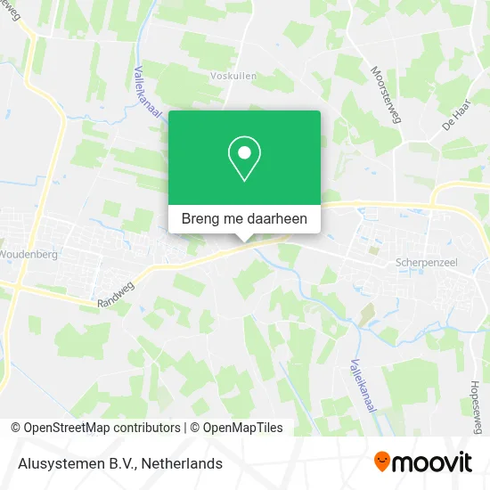 Alusystemen B.V. kaart