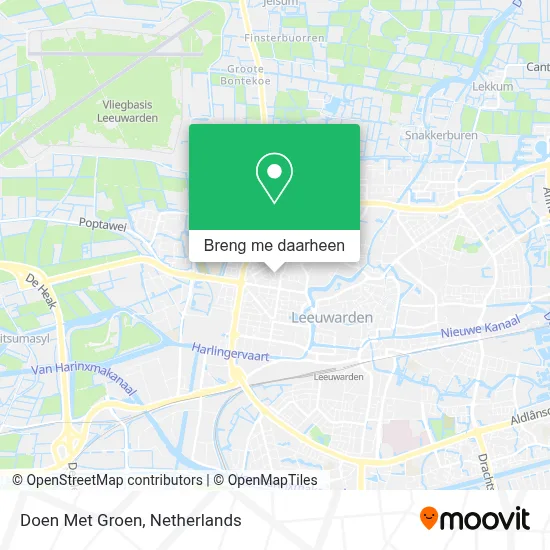 Doen Met Groen kaart