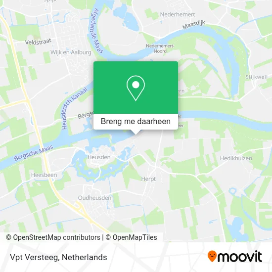 Vpt Versteeg kaart