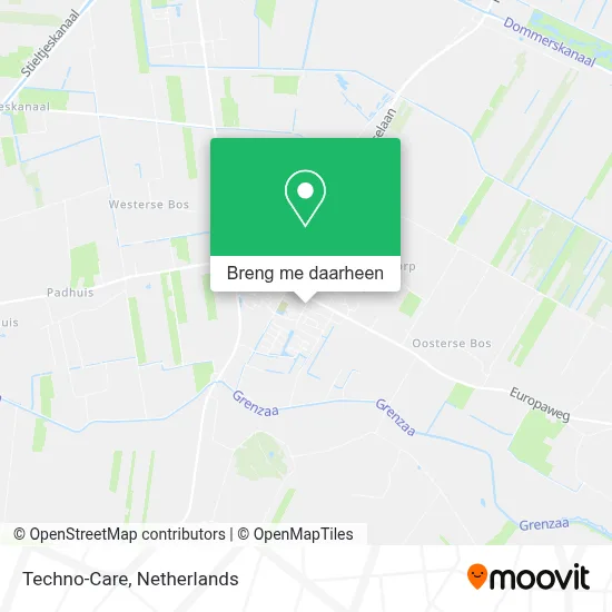 Techno-Care kaart