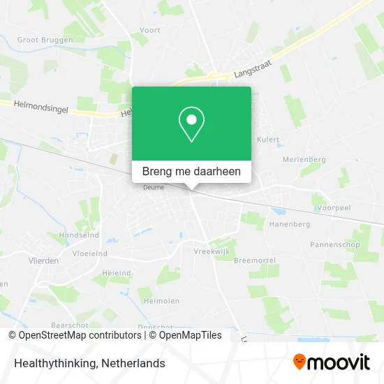 Healthythinking kaart