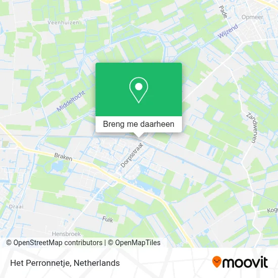 Het Perronnetje kaart