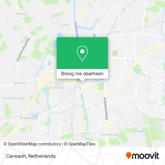 Carwash kaart