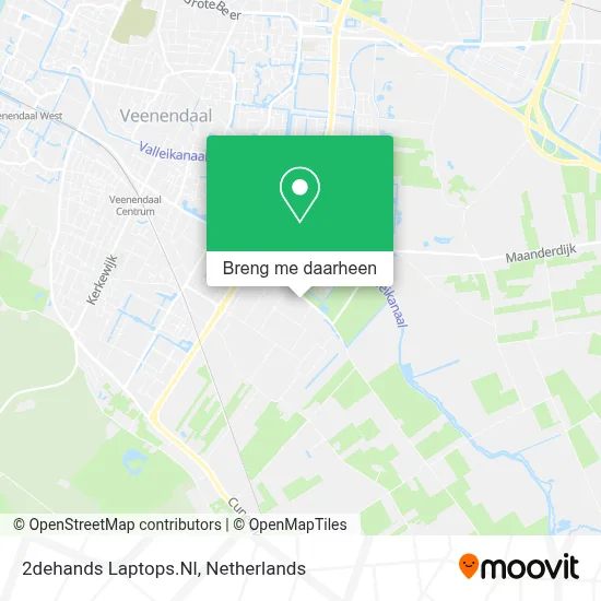 2dehands Laptops.Nl kaart
