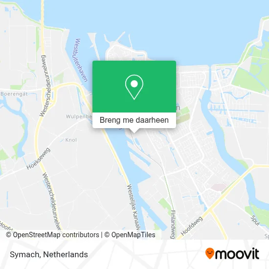 Symach kaart