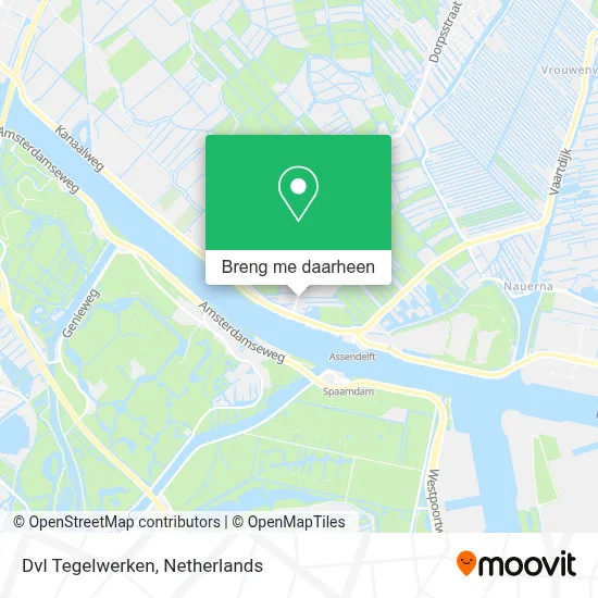Dvl Tegelwerken kaart