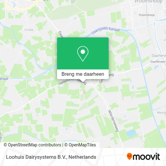 Loohuis Dairysystems B.V. kaart