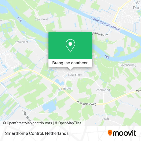 Smarthome Control kaart