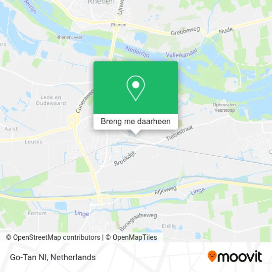 Go-Tan Nl kaart