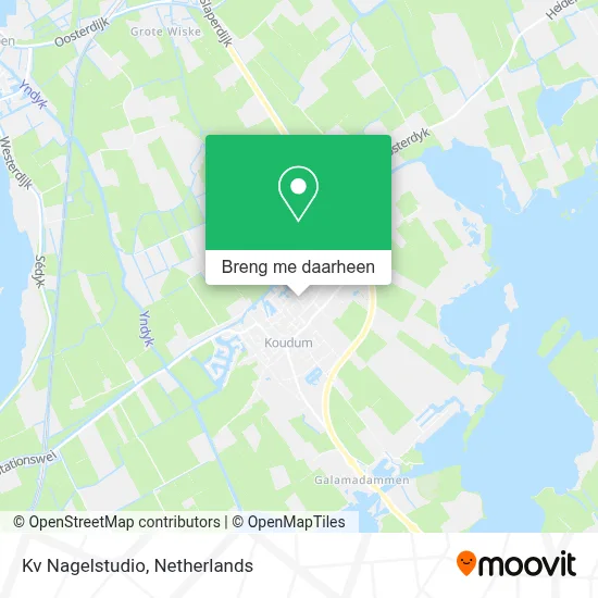 Kv Nagelstudio kaart