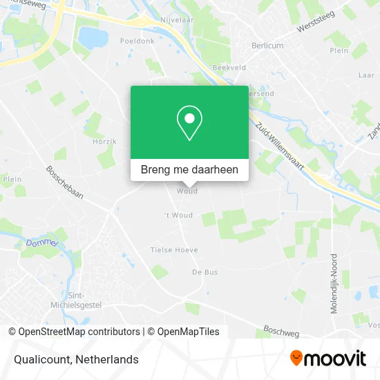 Qualicount kaart