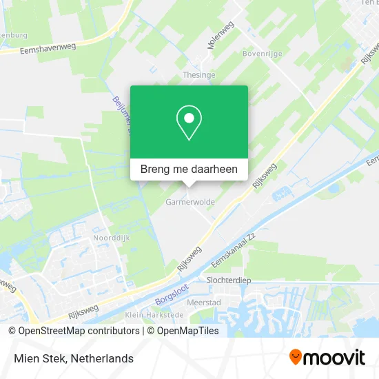 Mien Stek kaart
