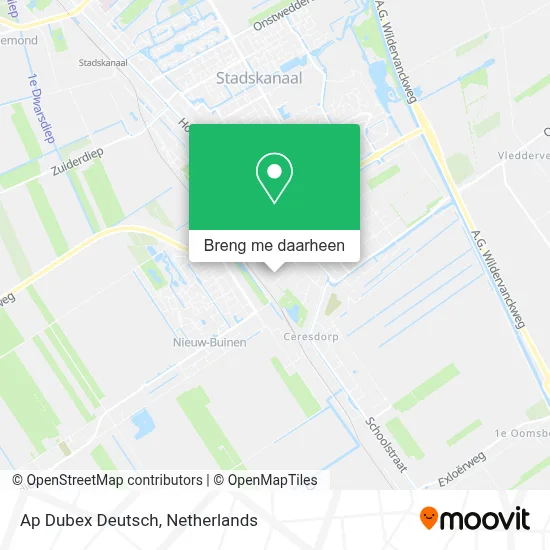 Ap Dubex Deutsch kaart