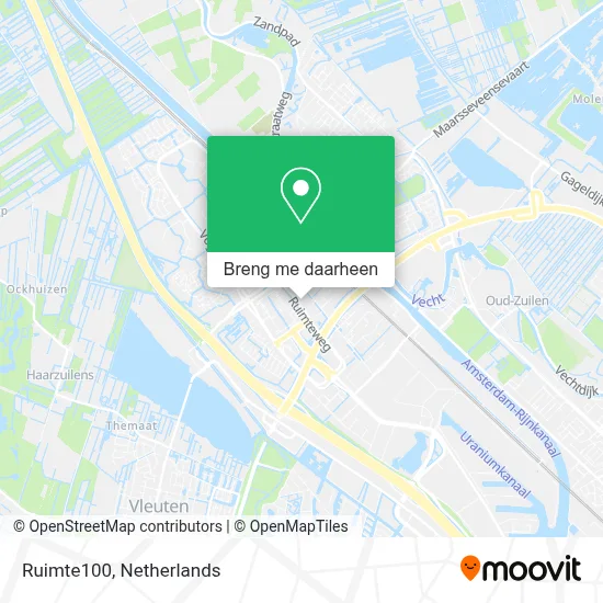 Ruimte100 kaart