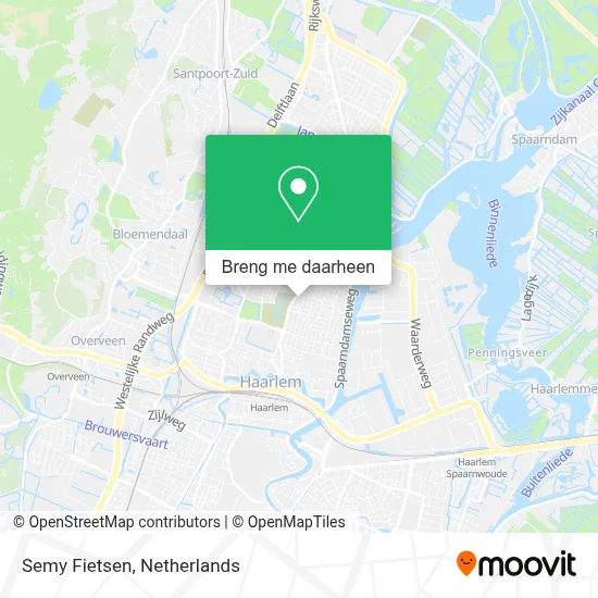 Semy Fietsen kaart