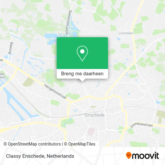Classy Enschede kaart