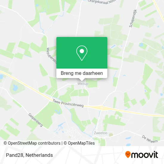 Pand28 kaart