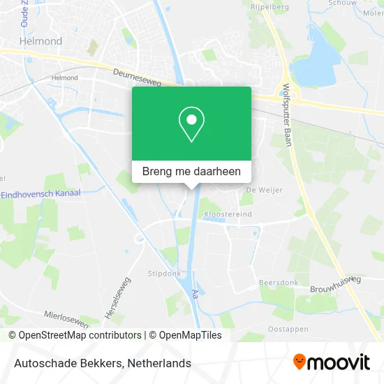 Autoschade Bekkers kaart