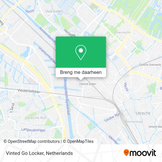Vinted Go Locker kaart