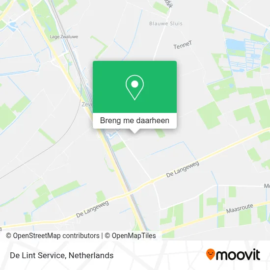 De Lint Service kaart