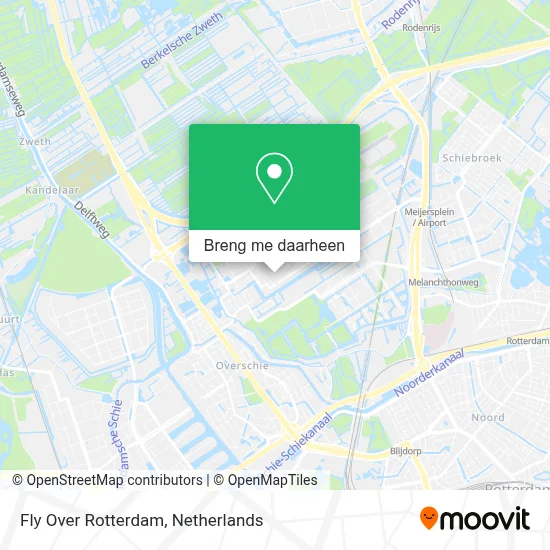 Fly Over Rotterdam kaart