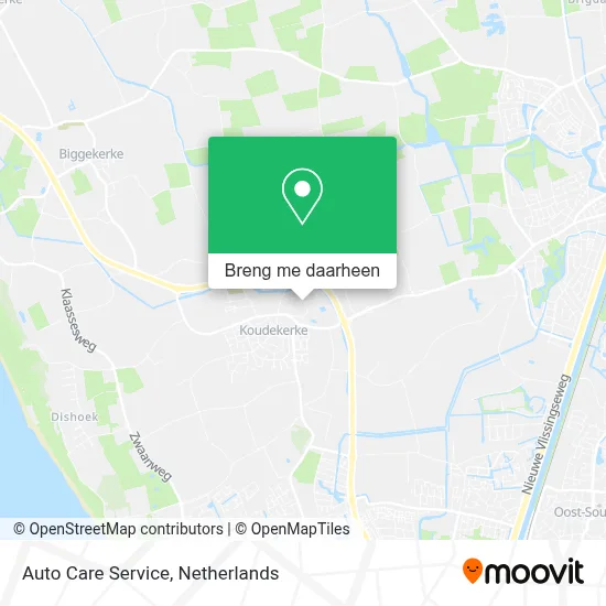 Auto Care Service kaart