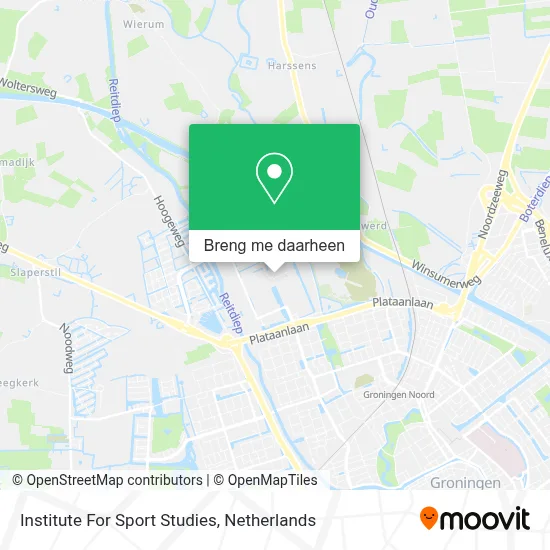 Institute For Sport Studies kaart