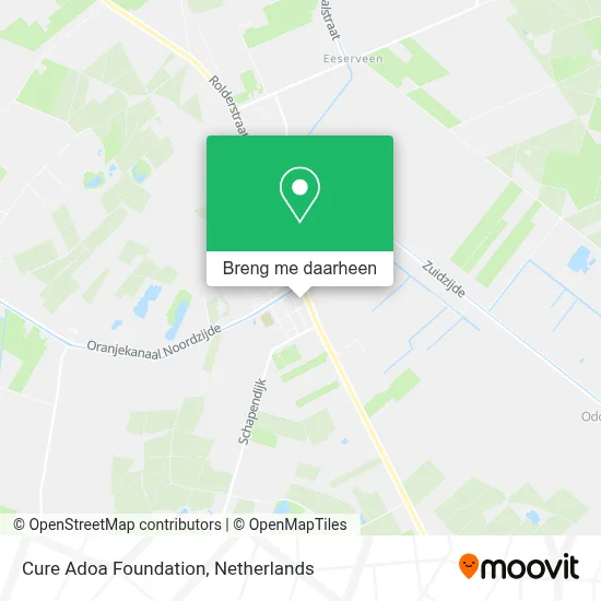 Cure Adoa Foundation kaart